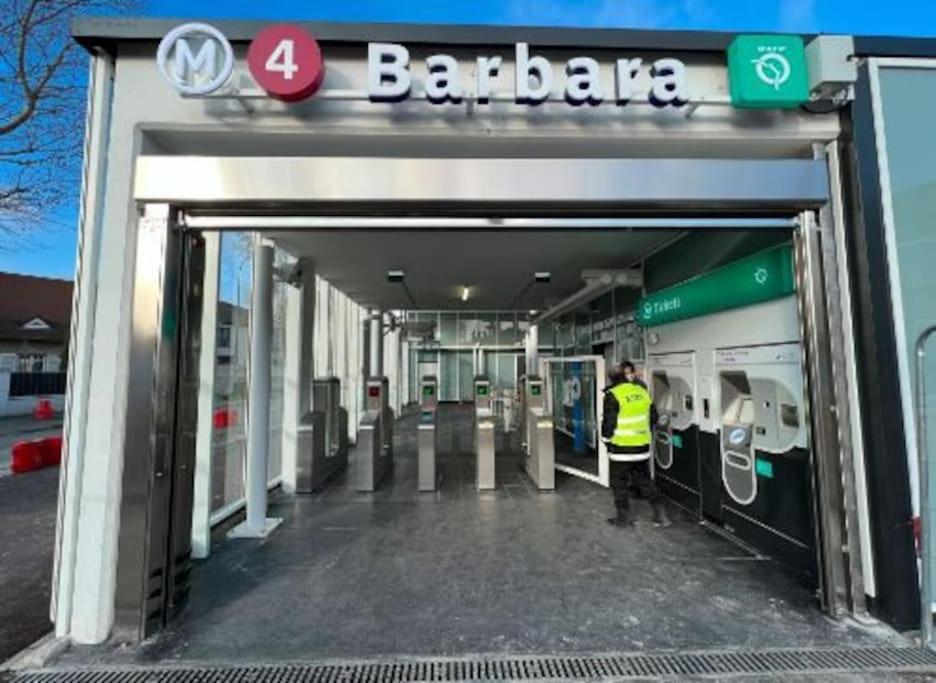 Magnifique Duplex 45 M2 Aux Portes De Paris Metro Barbara A 30Mn Expo Porte De Versailles Montrouge Exteriér fotografie